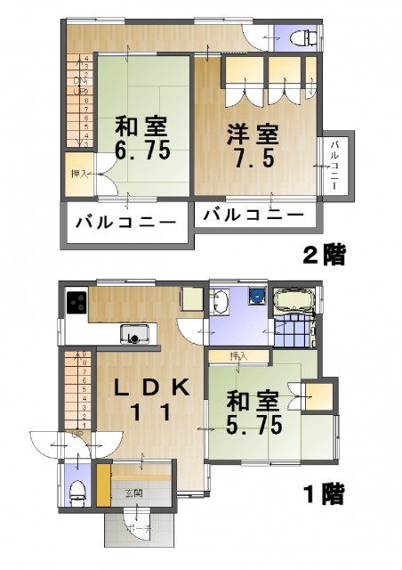 和ハウス　間取り