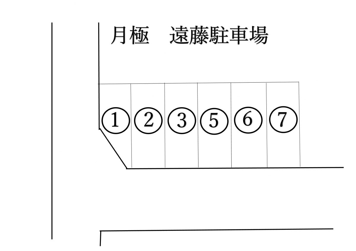 遠藤駐車場　区割図