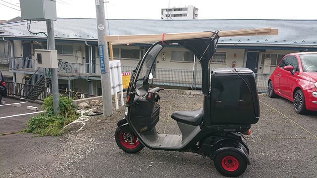 愛車キャノピー