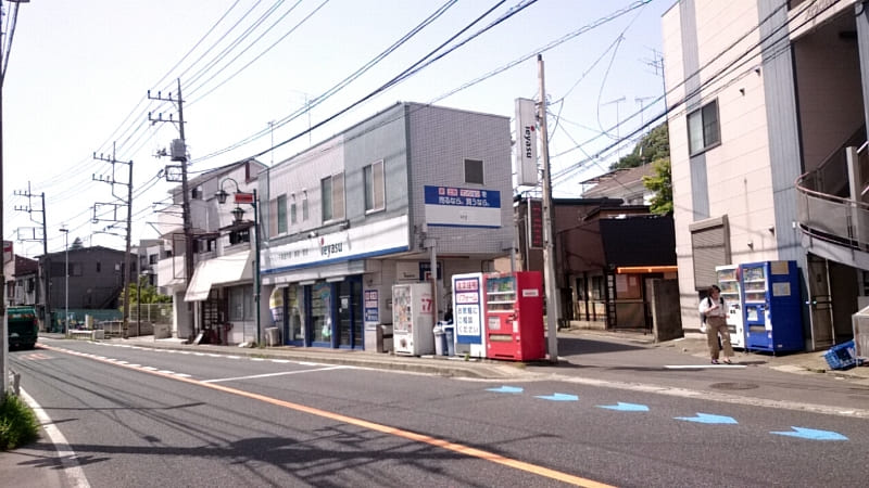 家康ホーム　駅から見た外観