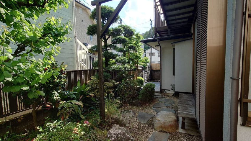 和ハウス　お庭