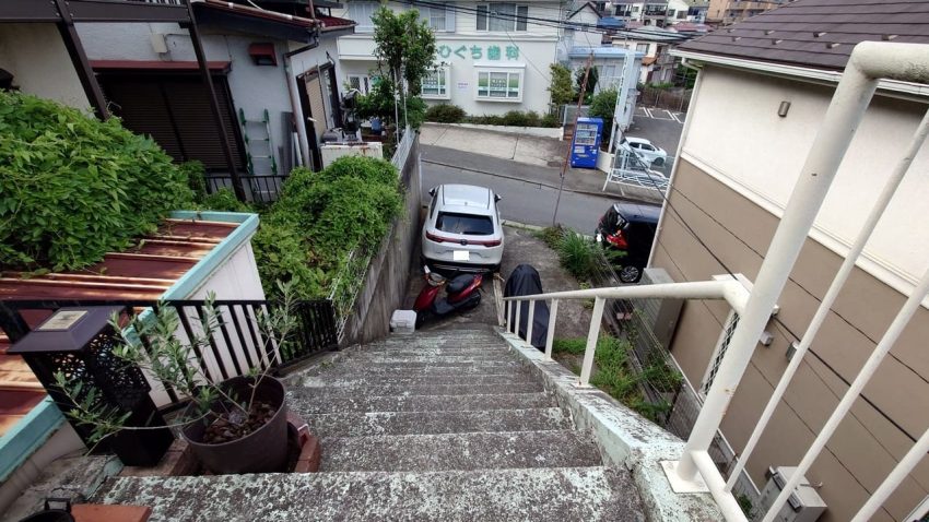 敷地北側