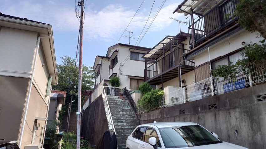 敷地外観(道路から)